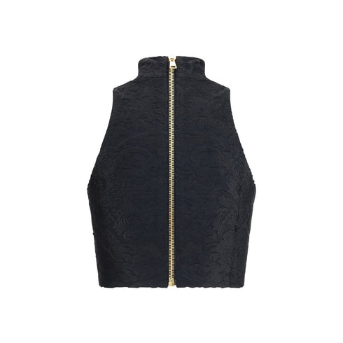 Balmain Baroque crop Top
